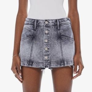 Mother superior denim skort